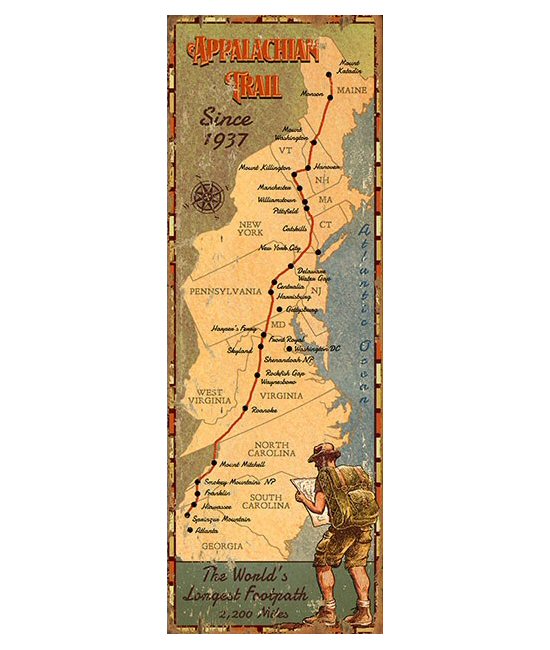 custom-appalachian-trail-map-vintage-style-wooden-sign-2
