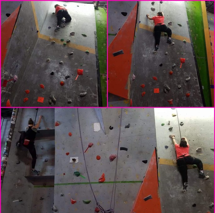 Rock climbing